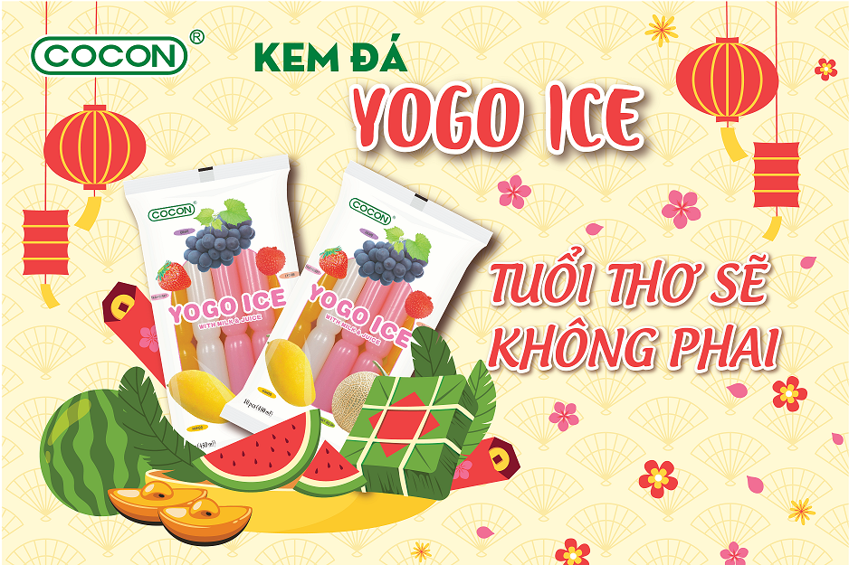 Kem Đá Trái Cây Cocon 450ml