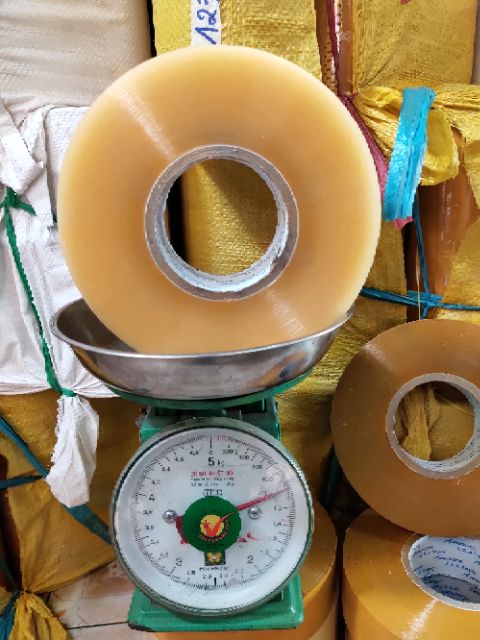 [HCM]Băng keo dán thùng siêu dàysiêu dính 1kg/cuộn