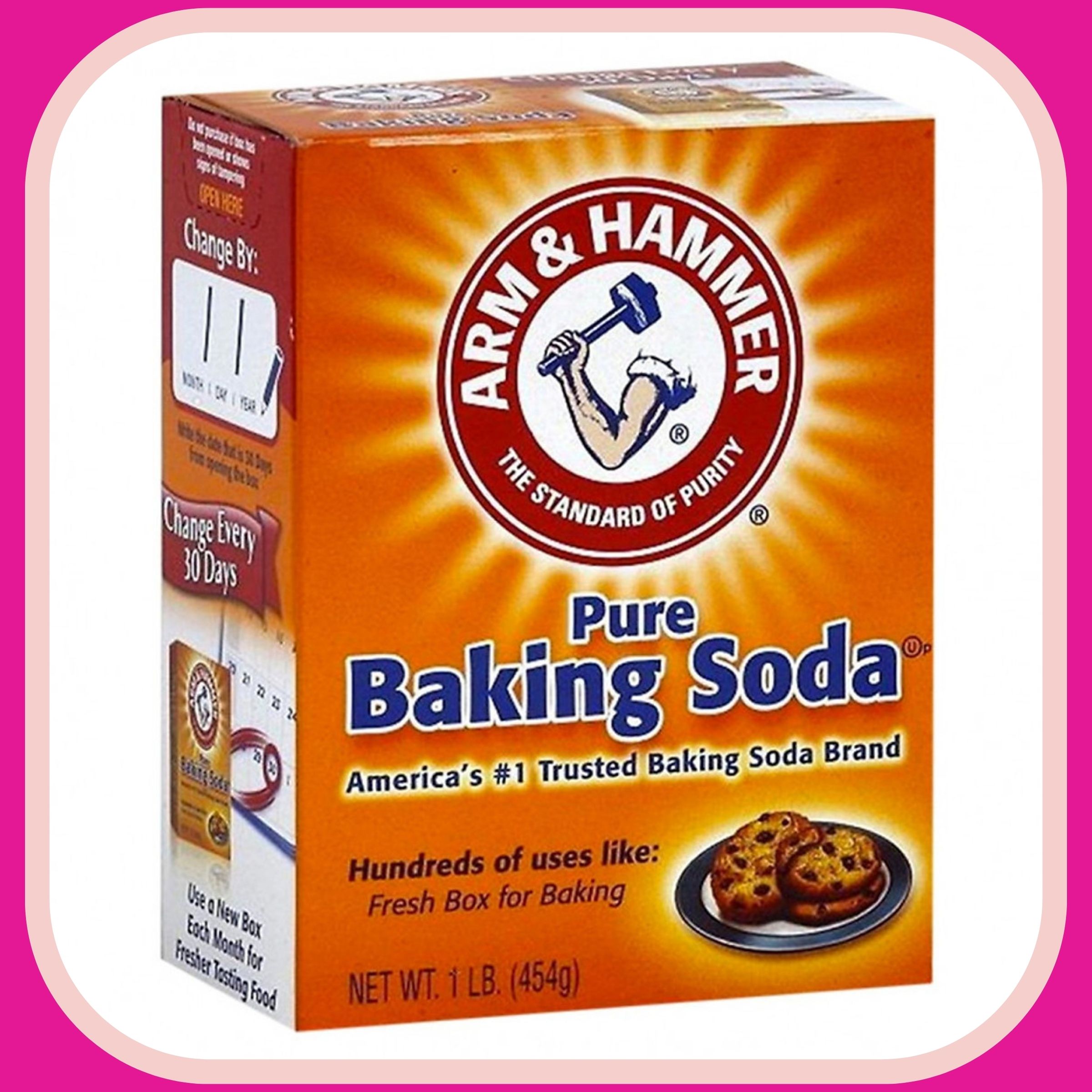 Bột Baking Soda đa công dụng 454g hàng Mỹ chính hãng