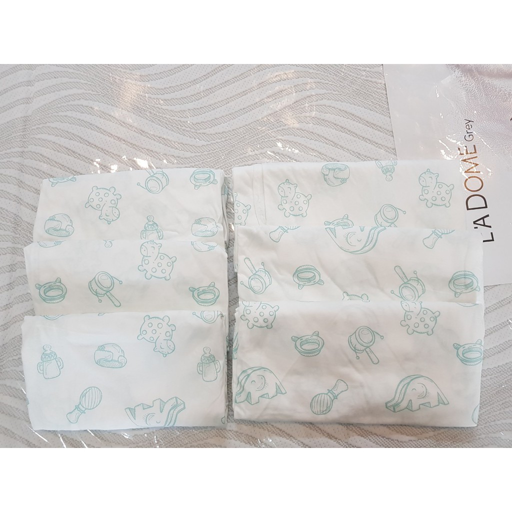 Áo Nệm Em Bé Liên Á PomPoms - Drap, Ga Cho Nệm Em Bé