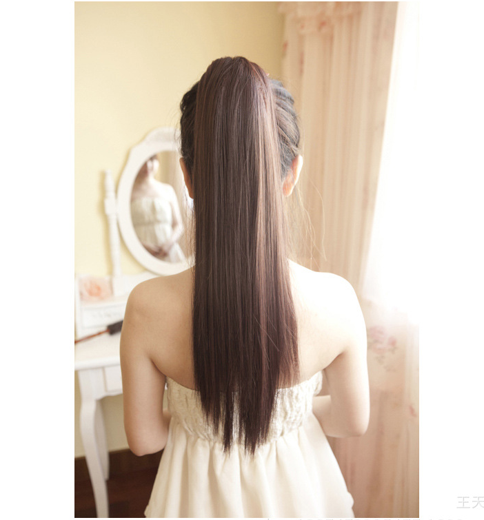 Ngoặm kẹp đuôi tóc giả thời trang ( dài 40cm )