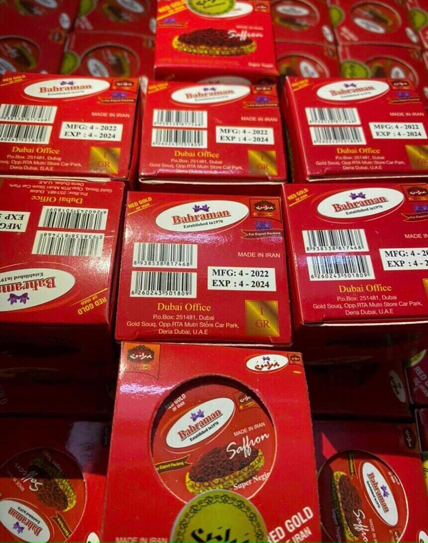 BAHRAMAN SAFFRON - NHỤY HOA NGHỆ TÂY