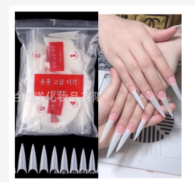 Móng nối - Móng tip Hàn Quốc - Có 3 fom - Bịch 500 móng