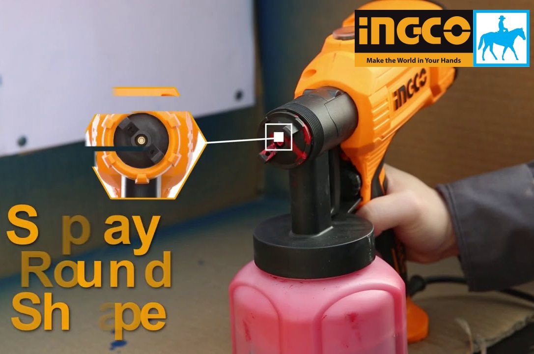 MÁY PHUN SƠN DÙNG ĐIỆN INGCO 450W SPG3508