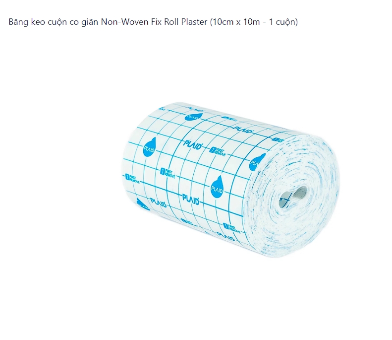 Băng keo cuộn co giãn Non-Woven Fix Roll Plaster