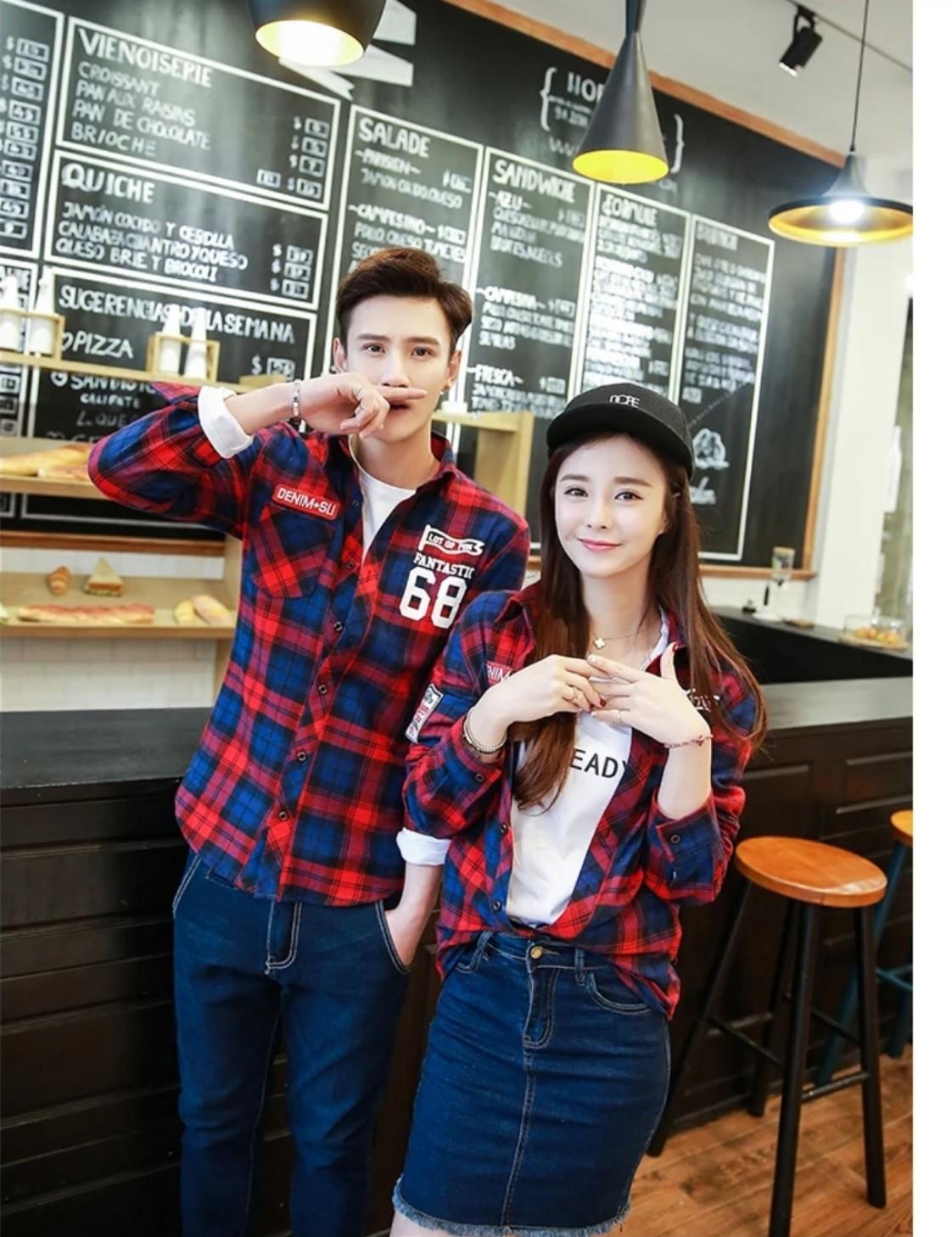[HCM]ÁO SƠ MI CARO CẶP ĐÔI SIÊU CHẤT THỜI TRANG 2019