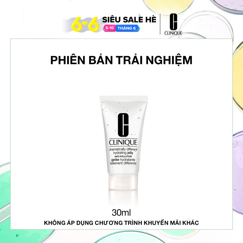 Kem dưỡng ẩm phục hồi cấp nước và chống tác nhân ô nhiễm Clinique Dramatically Different Hydrating Jelly - Moisturizer 30ml giá rẻ
