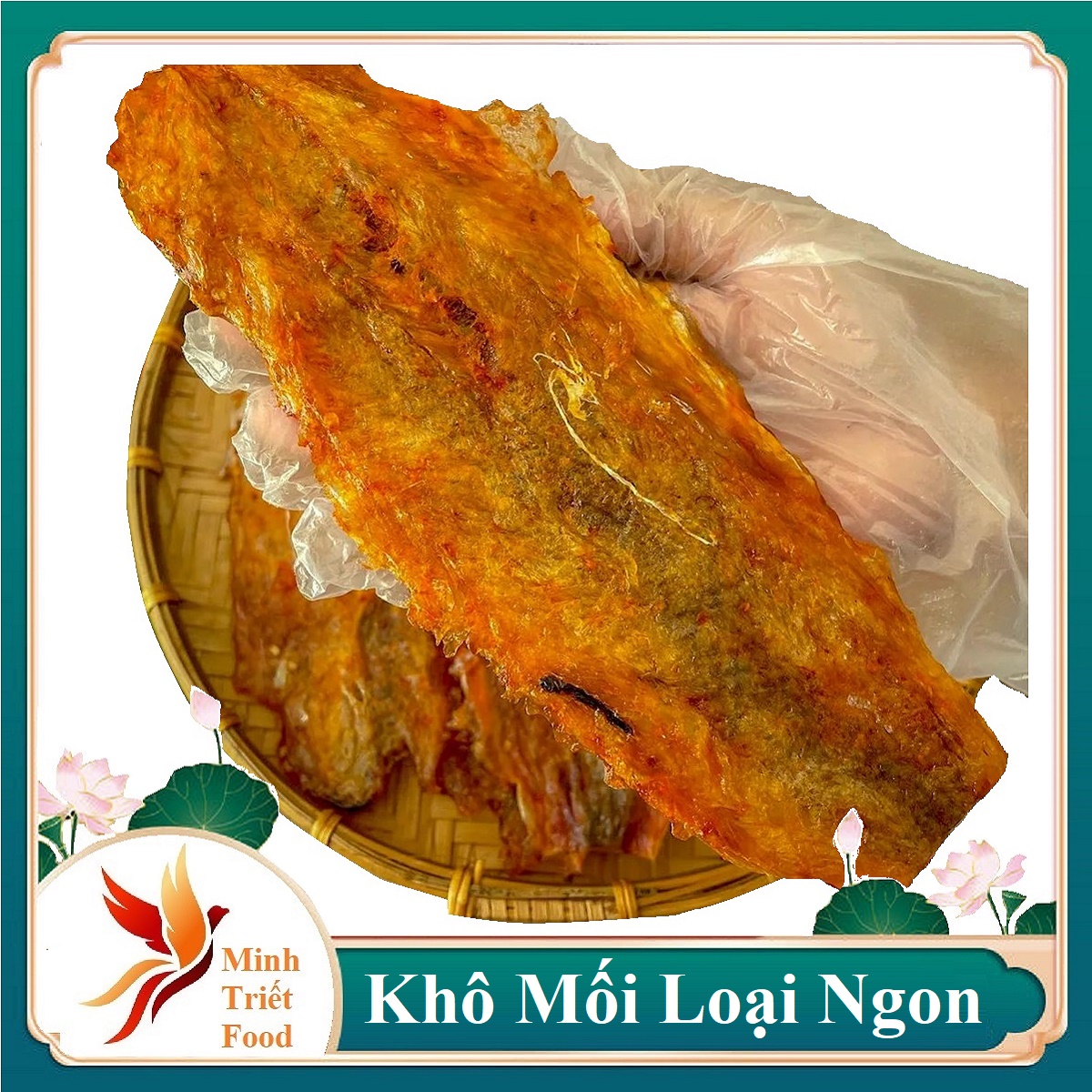 500GR KHÔ CÁ MỐITHƠM LỪNG- món khô cá mối nướng, khô cá mối chiên hoặc kết hợp làm các món ăn khác đều vô cùng thơm ngon