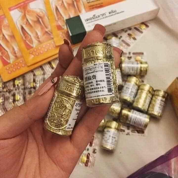 [hàng chính hãng] Dầu Hít Mũi Jarungjit Thái Lan