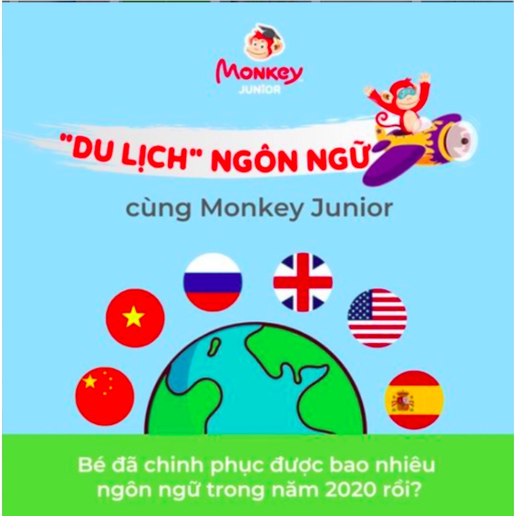 Monkey Junior (Trọn đời,1 năm)
