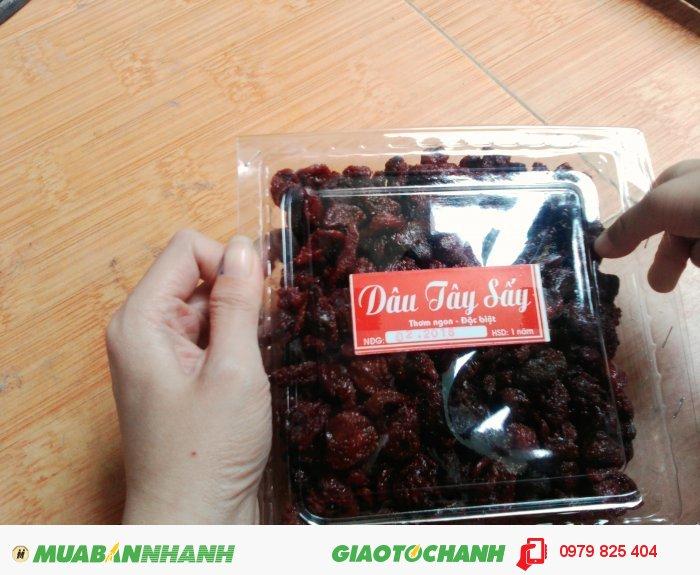 Dâu tây sấy dẻo Đà Lạt 250g