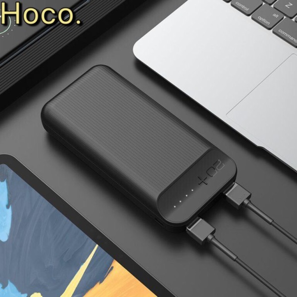 PIN SẠC DỰ PHÒNG POLYMER A+2 USB 2.0A 10000MAH HOCO J52-LED SIÊU MỎNG SẠC NHANH CHO IPHONE IP Huawei
