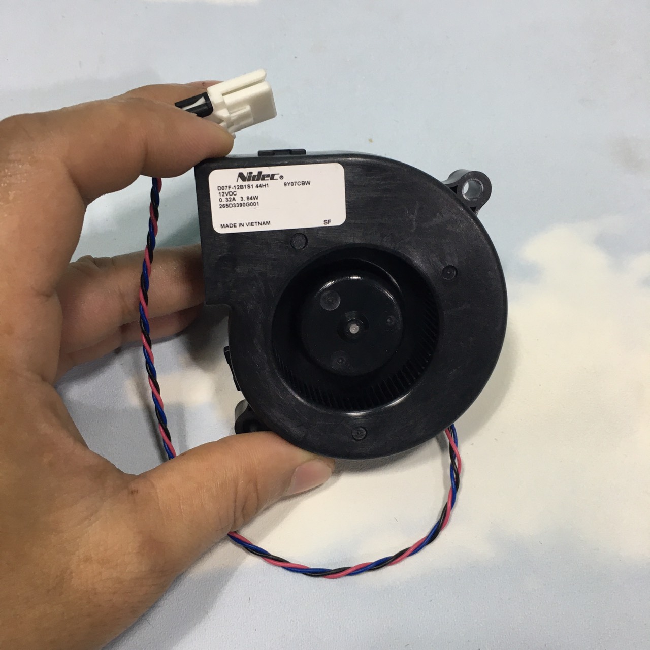 Quạt sò 8cm 12V 0.23A