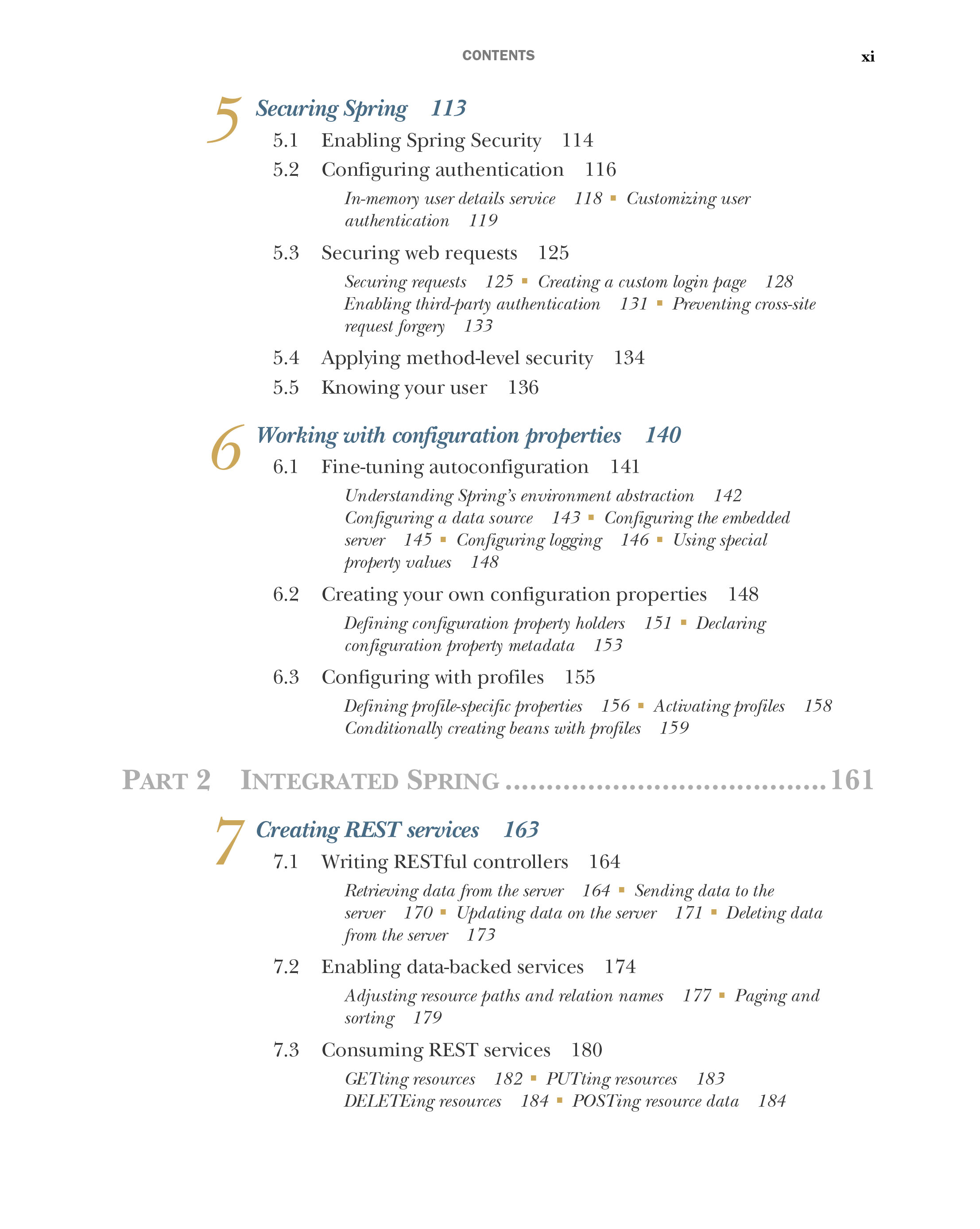 Sách Spring in Action, Sixth Edition