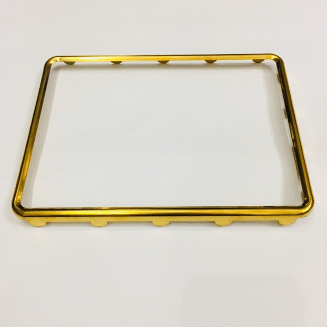 KHUNG VIỀN BIỂN SỐ INOX VÀNG