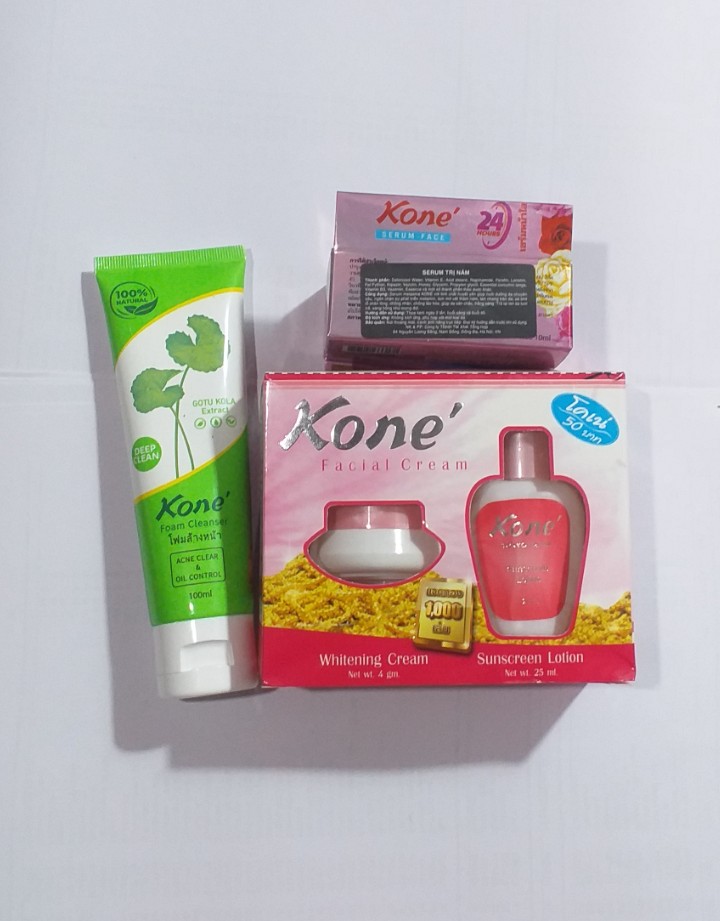 Set kem 3 món kone Thái lan dành cho da nám (kem. serum, srm)