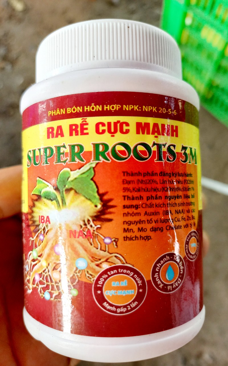 Super roots 3m ra rễ cực mạnh hũ 100gr