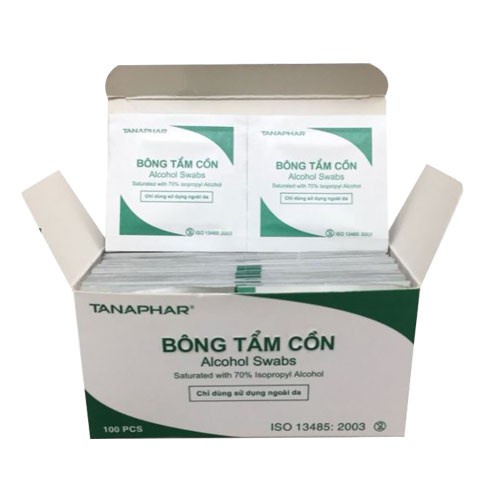 Combo 3 miếng bông tẩm cồn lau móng