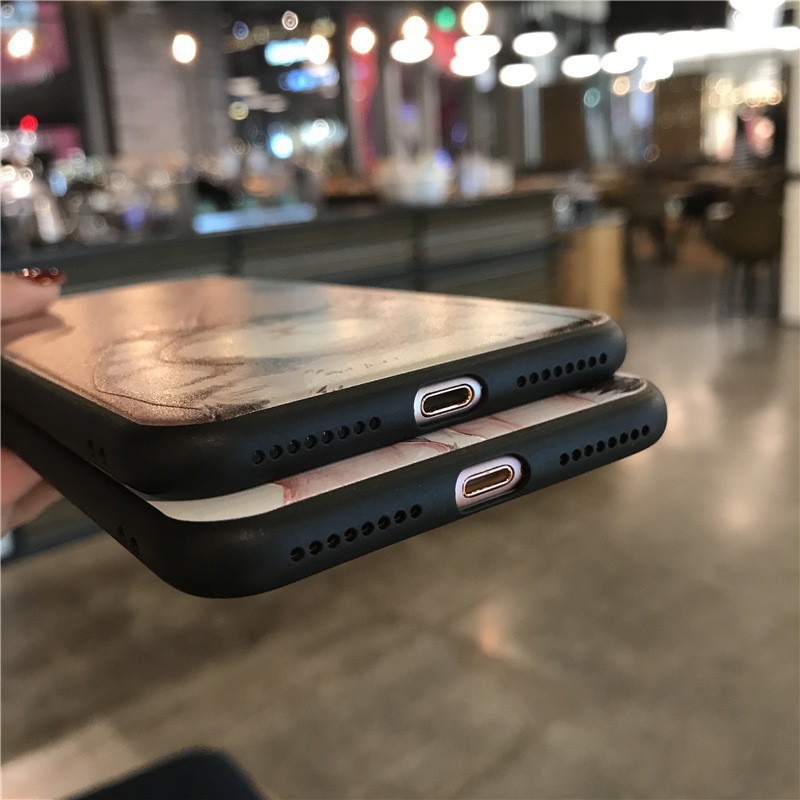 [ IPHONE ] Ốp Lưng Silicon Chó Mèo