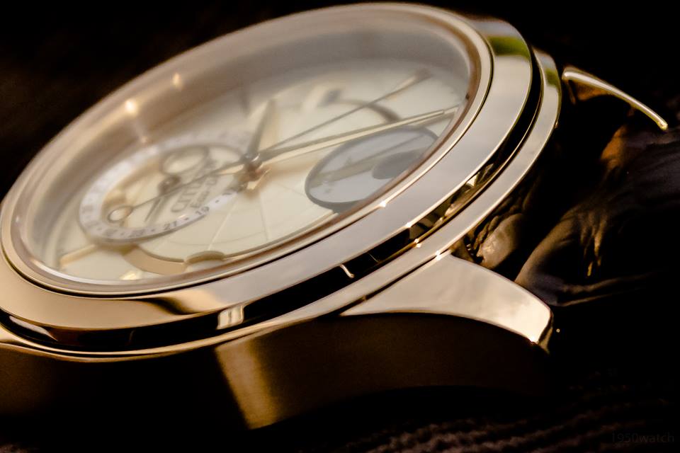 Đồng hồ nam dây da Citizen BU0003-02P