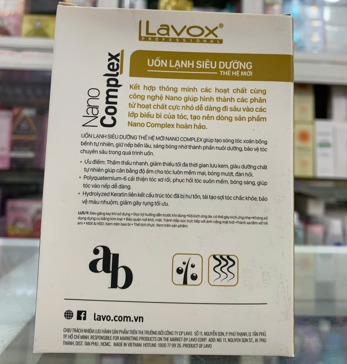 Lavox Pro Hồng Mini Personal Hair Curling Iron Box