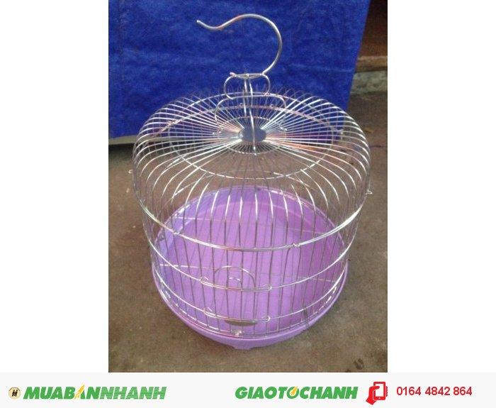 LỒNG CU GÁY INOX TRÒN DK36XC35