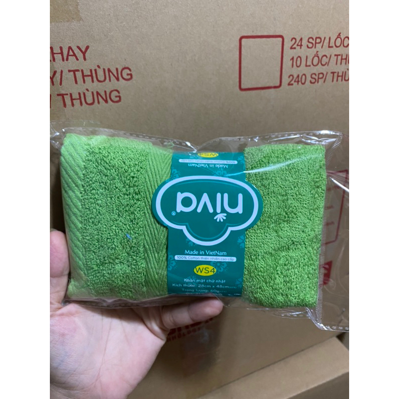 Khăn mặt cotton cao cấp WS4 Niva