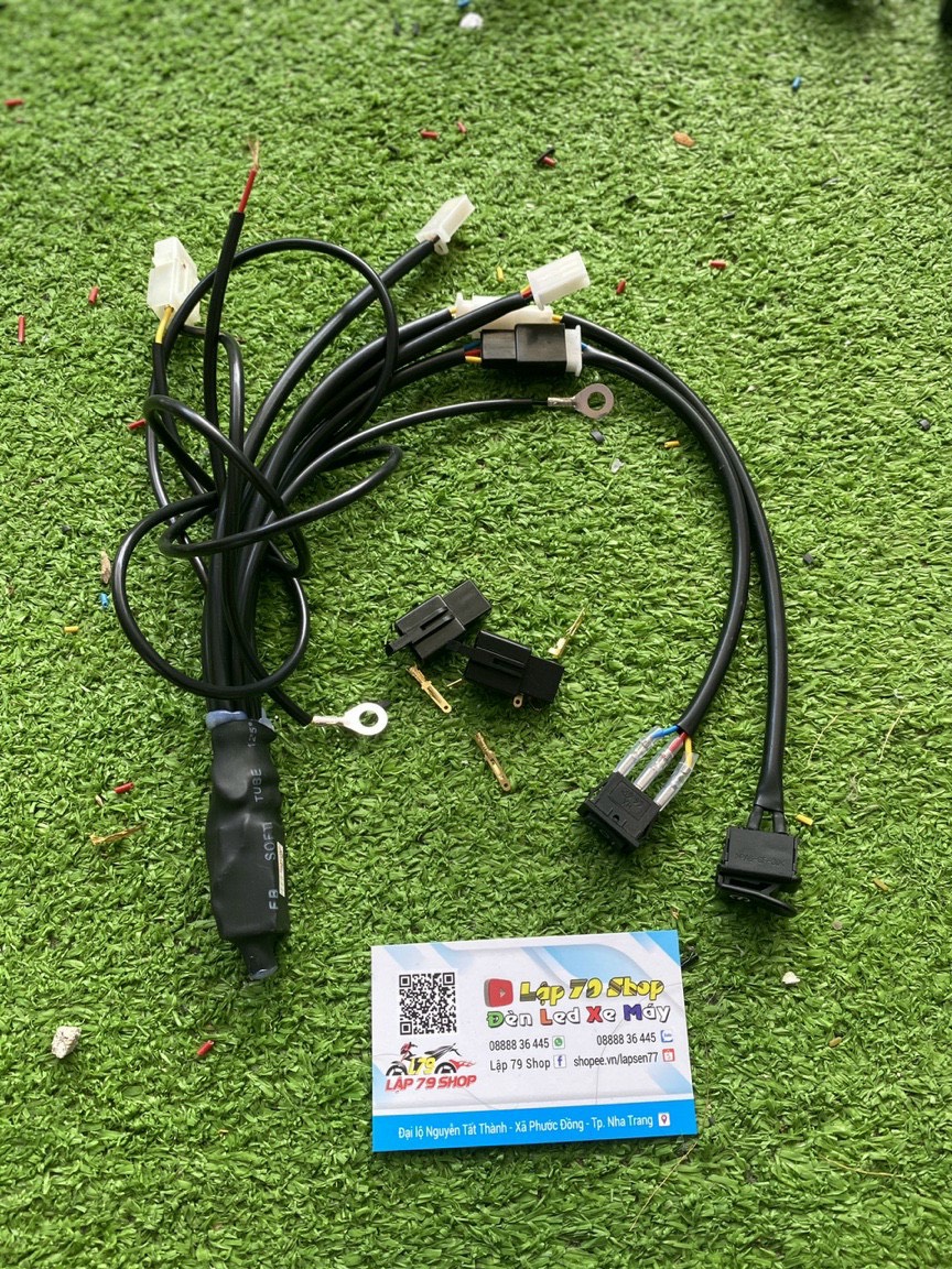 [LẬP 79 CENTER] Mạch Passing On Off Gắn Đèn Trợ Sáng Bi Cầu Mini