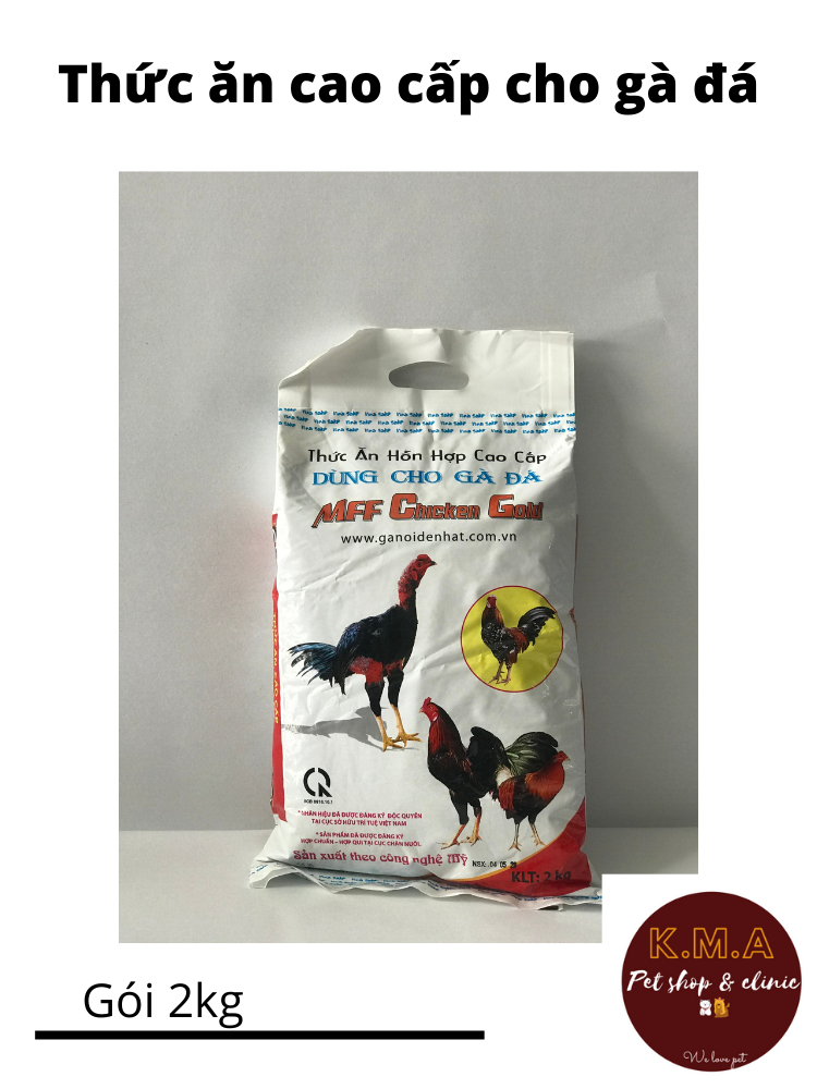 Thức ăn cao cấp dành cho gà đá - chicken gold gói 2kg