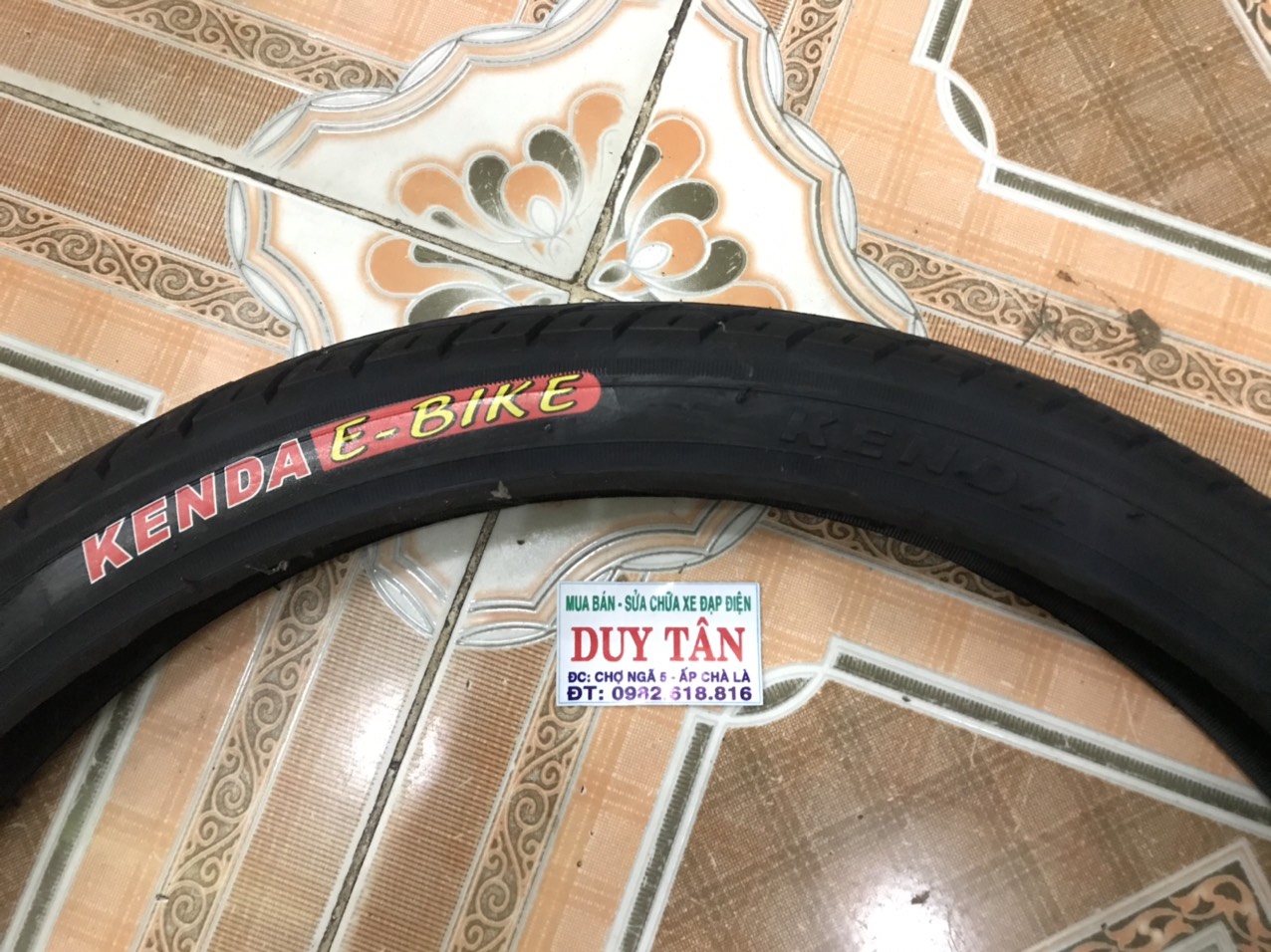 vỏ xe đạp điện kenda 20 x 1.75