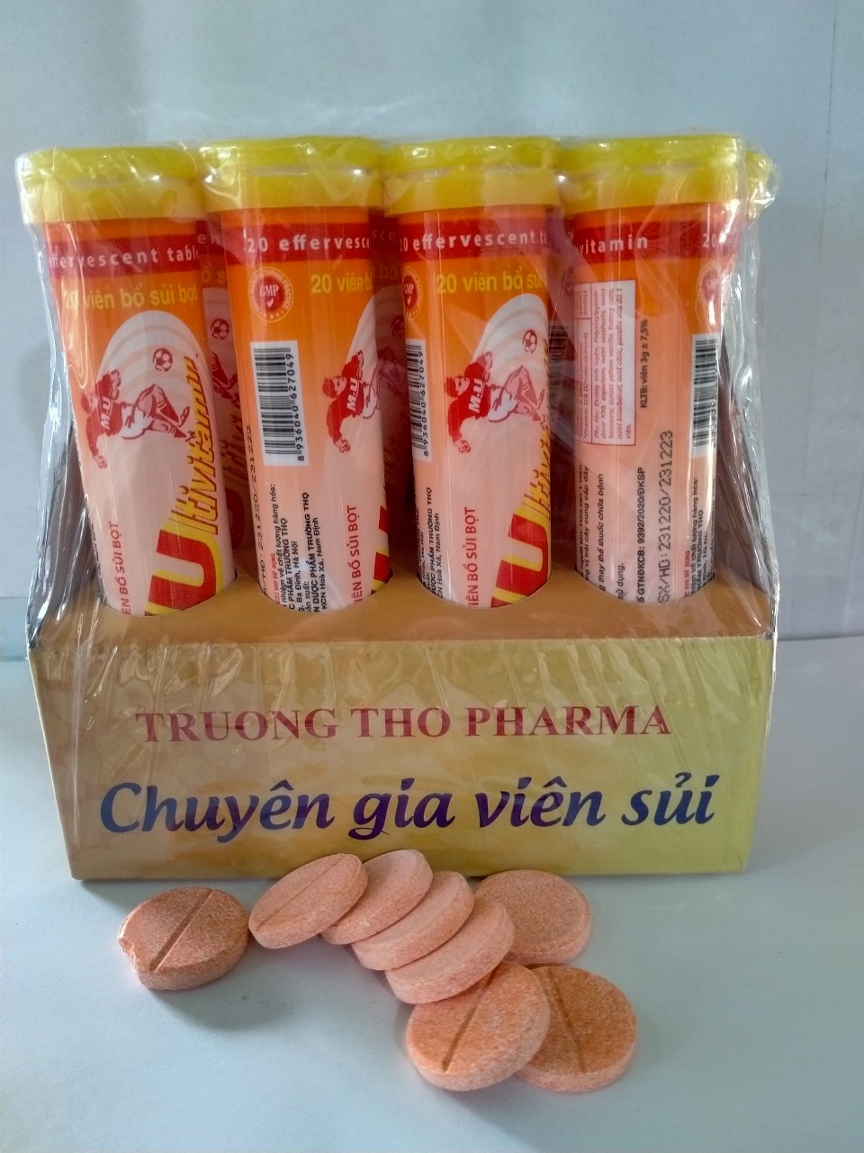Viên sủi MULTIVITAMIN Tub 20 viên