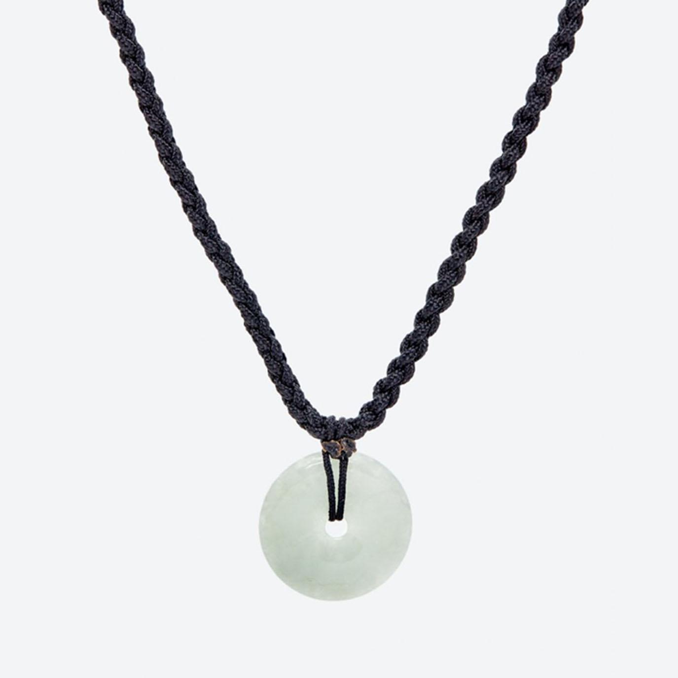 Mặt dây chuyền đá cẩm thạch phỉ thúy đồng điếu mệnh hỏa mộc - Ngọc Quý Gemstones