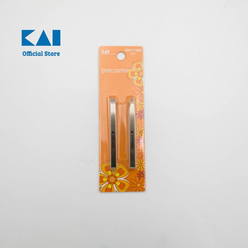 Nhíp nhổ lông cao cấp Nhật Bản KAI HC0936 (Set 2 chiếc)