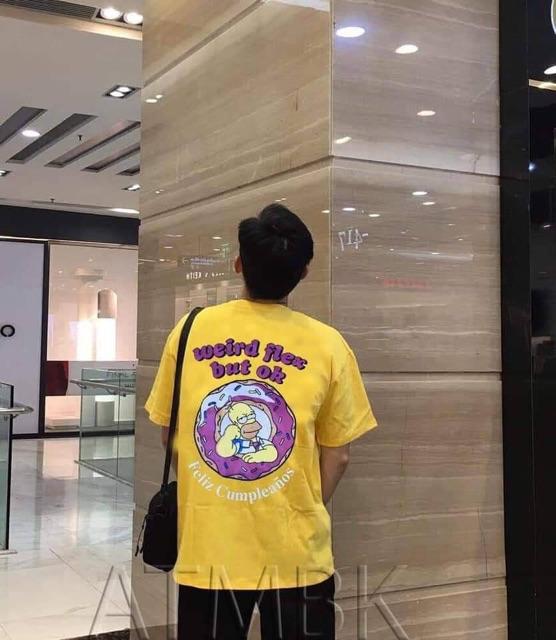 Áo phông Weird in lưng DTR0919
