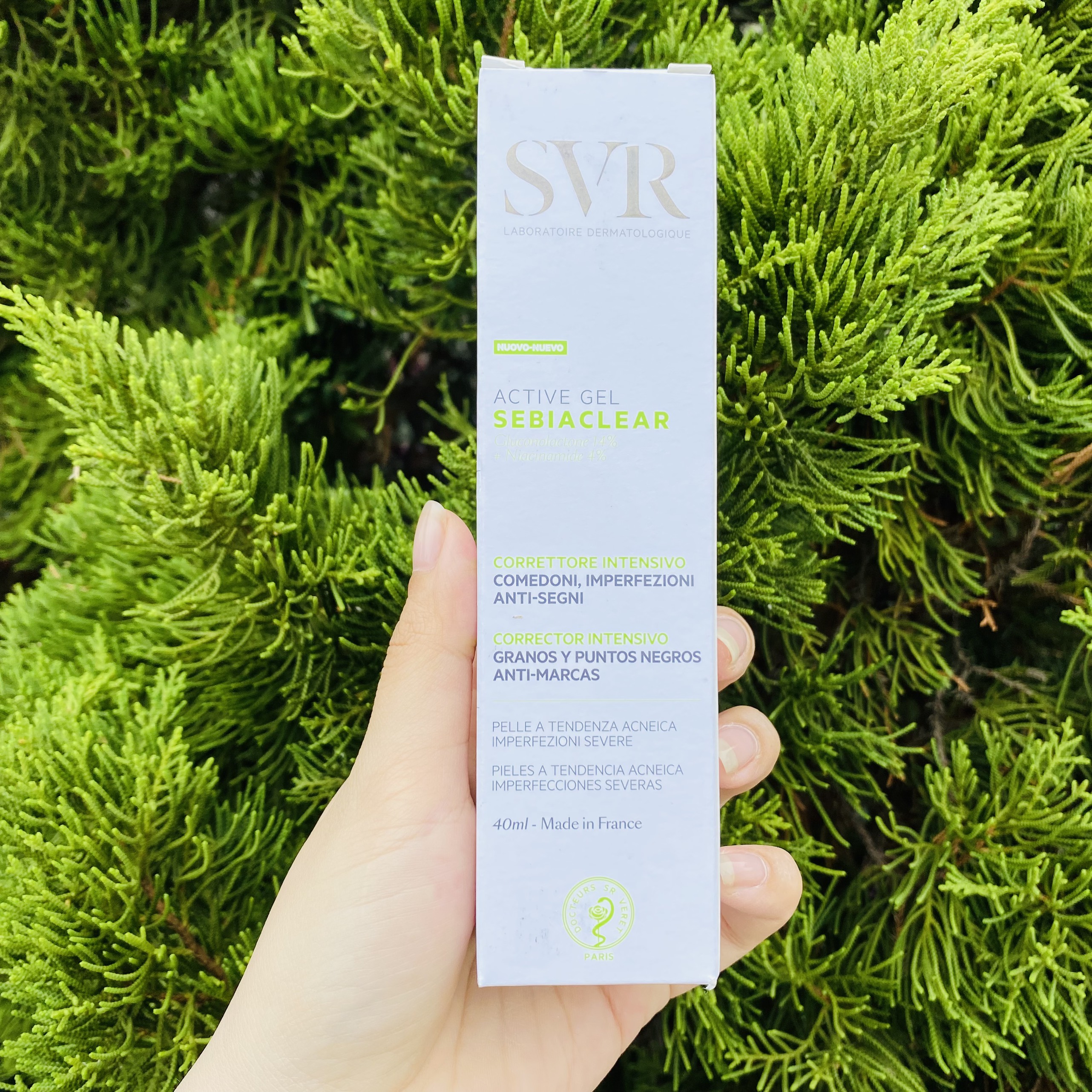 Kem dưỡng ẩm giảm mụn SVR Sebiaclear Active Gel (40ML)
