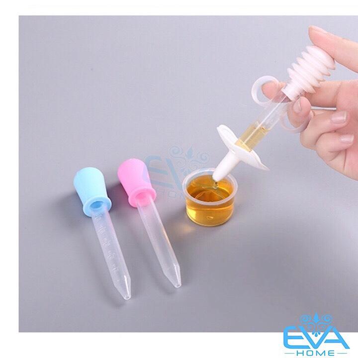 [HCM]Bộ 2 Dụng Cụ Uống Thuốc Kèm Ly Cho Bé