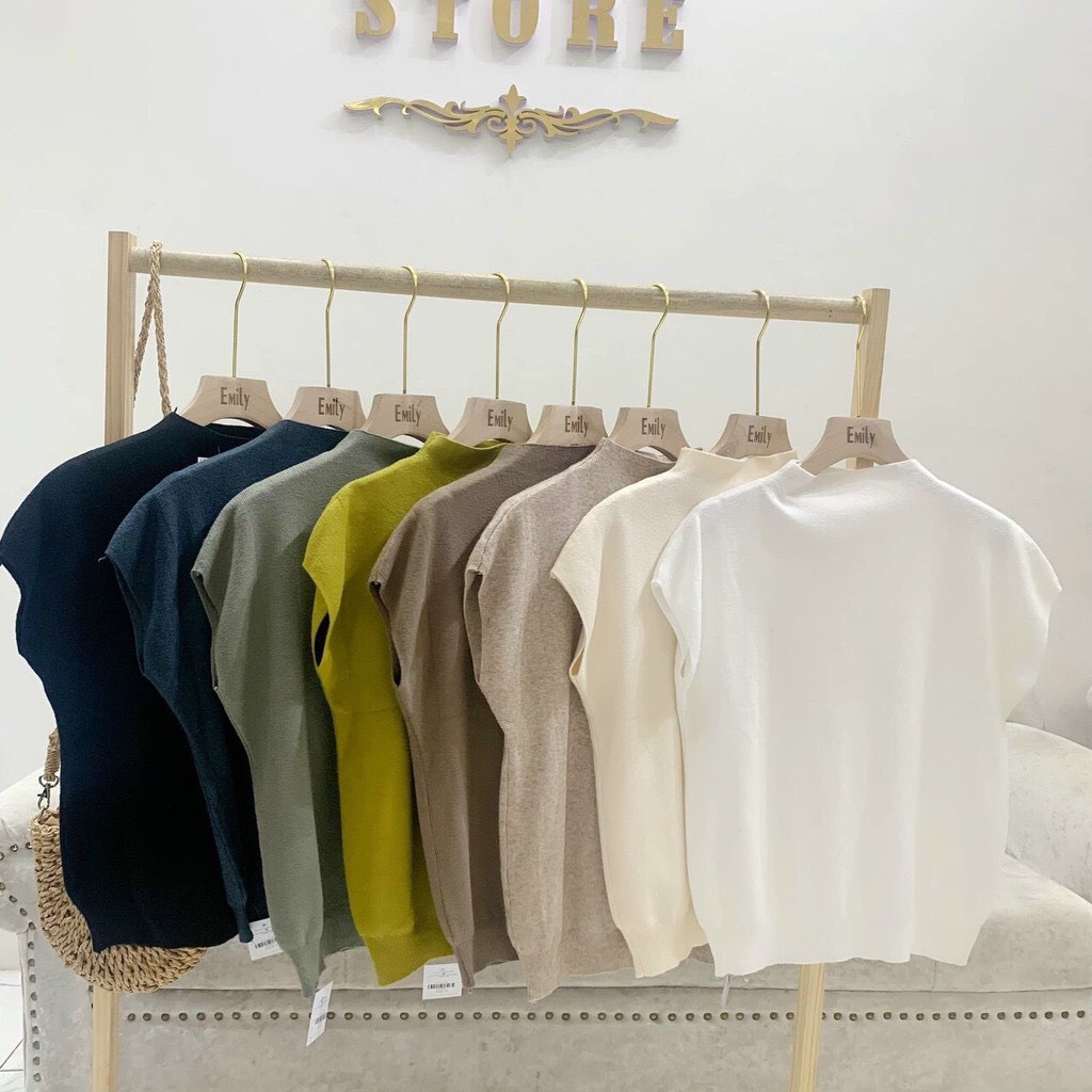 Áo len 2 phân tay hến chất cực thích