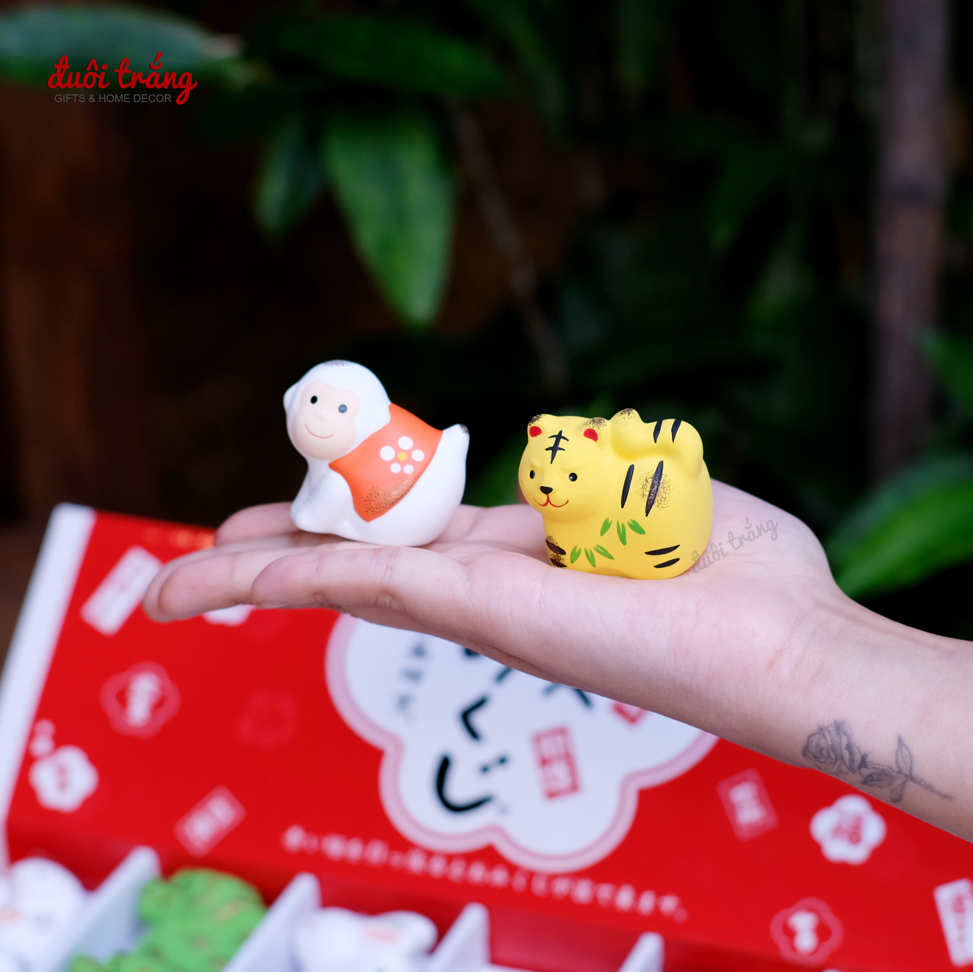 12 Con giáp sứ (Giá lẻ 1 con, được chọn mẫu) - Hãng Yakushigama