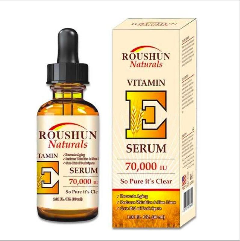 Serum Tinh Chất Vitamin E Mờ Thâm Trắng Sáng Đều Màu Da Roushun nhập khẩu