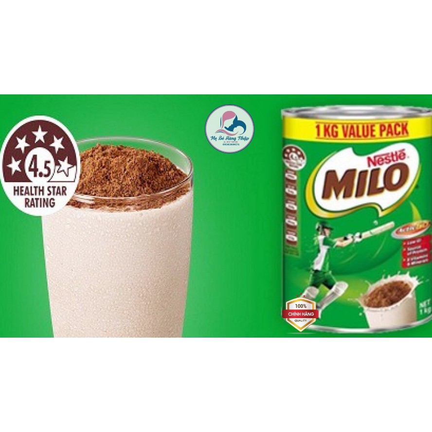 MILO 1KG NỘI ĐỊA CHUẨN ÚC