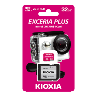 Thẻ Nhớ Micro SDXC Exceria Plus UHS-I C10 100MB s Kioxia Có Adapter - Hàng thumbnail