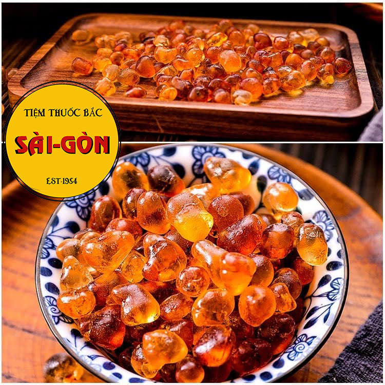 Nhựa Đào Thượng Hạng (Hạt to tròn sạch) 500gram