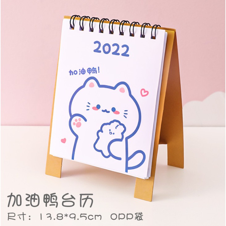 Lịch Để Bàn Mini 2022 Đa Năng Dễ Thương Cho Học Sinh