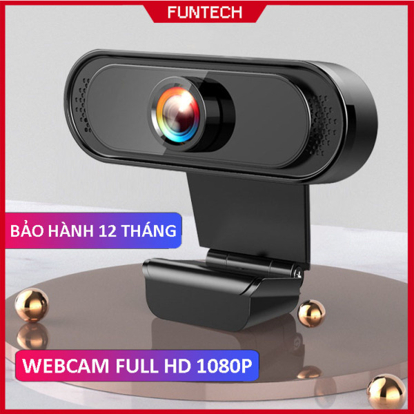 Bảng giá Webcam máy tính full HD 1080p cực nét có Mic dùng cho máy tính laptop full box và phụ kiện bảo hành 12 tháng lỗi 1 đổi 1 Phong Vũ