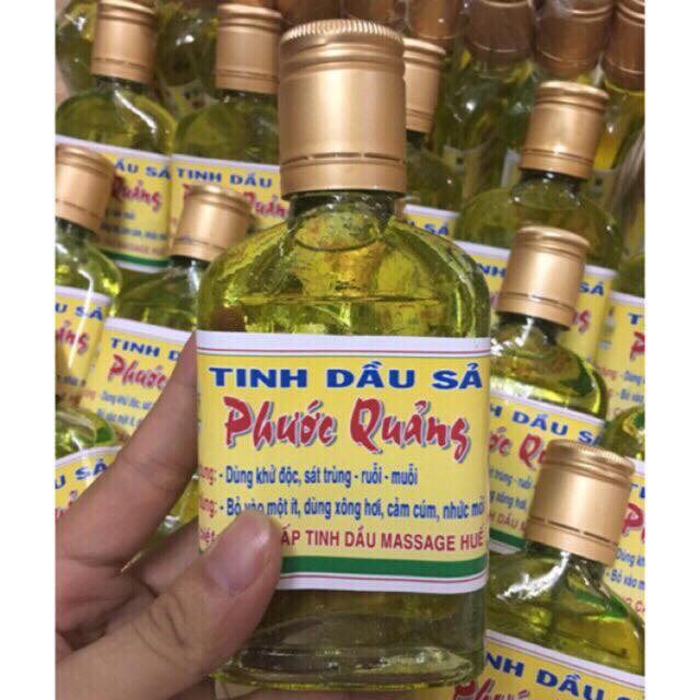 SÉT 3 CHAI TINH DẦU XẢ 100ML/CHAI THƠM LỪNG