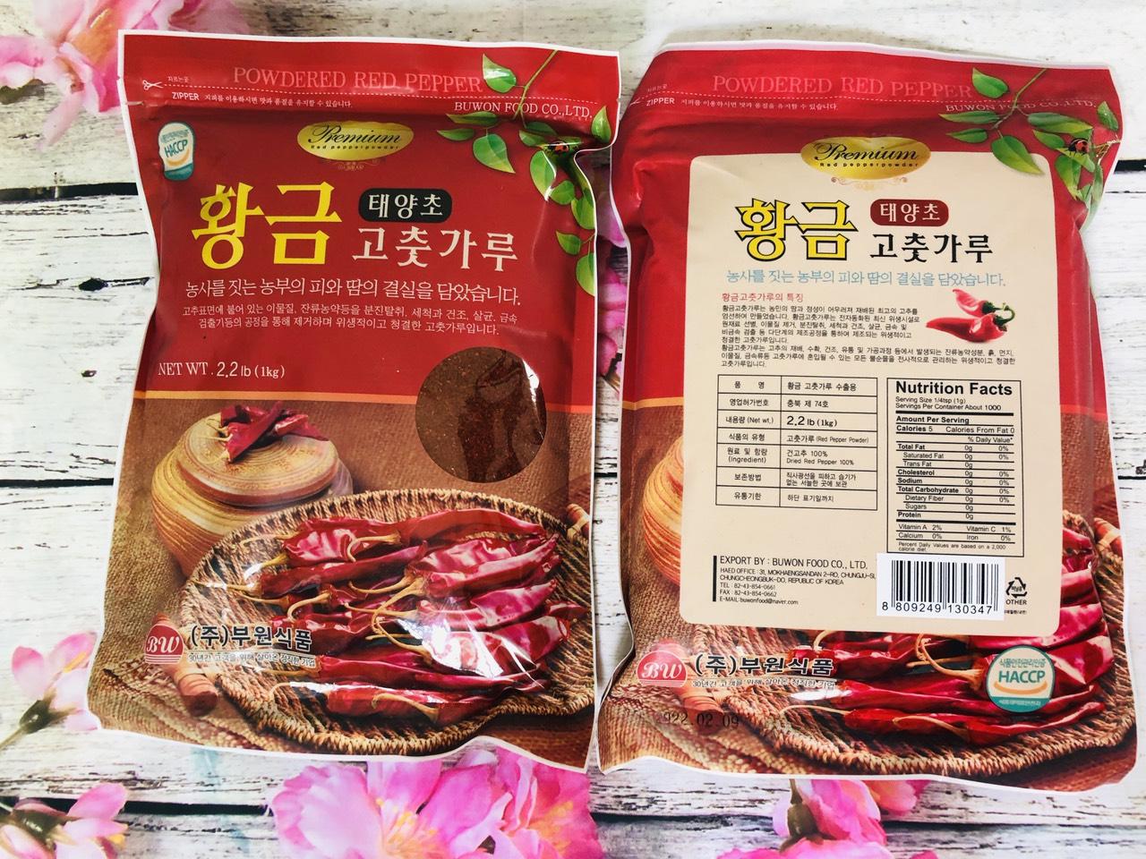 Gói 454g Ớt bột vảy nhập khẩu Hàn Quốc_TiTiMart