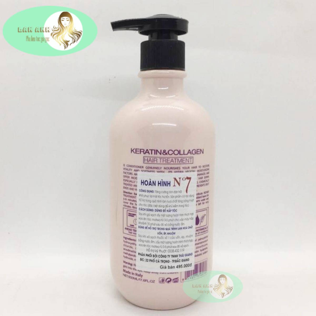 Hấp Siêu Phục Hồi Tóc hoàn hình No7