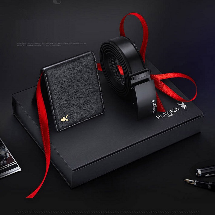 Xả hàng combo quà tặng ví thắt lưng full túi hộp như hình