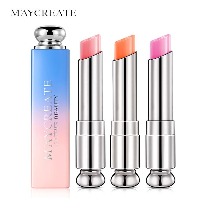 [HCM]Son đổi màu dưỡng ẩm môi Maycreate
