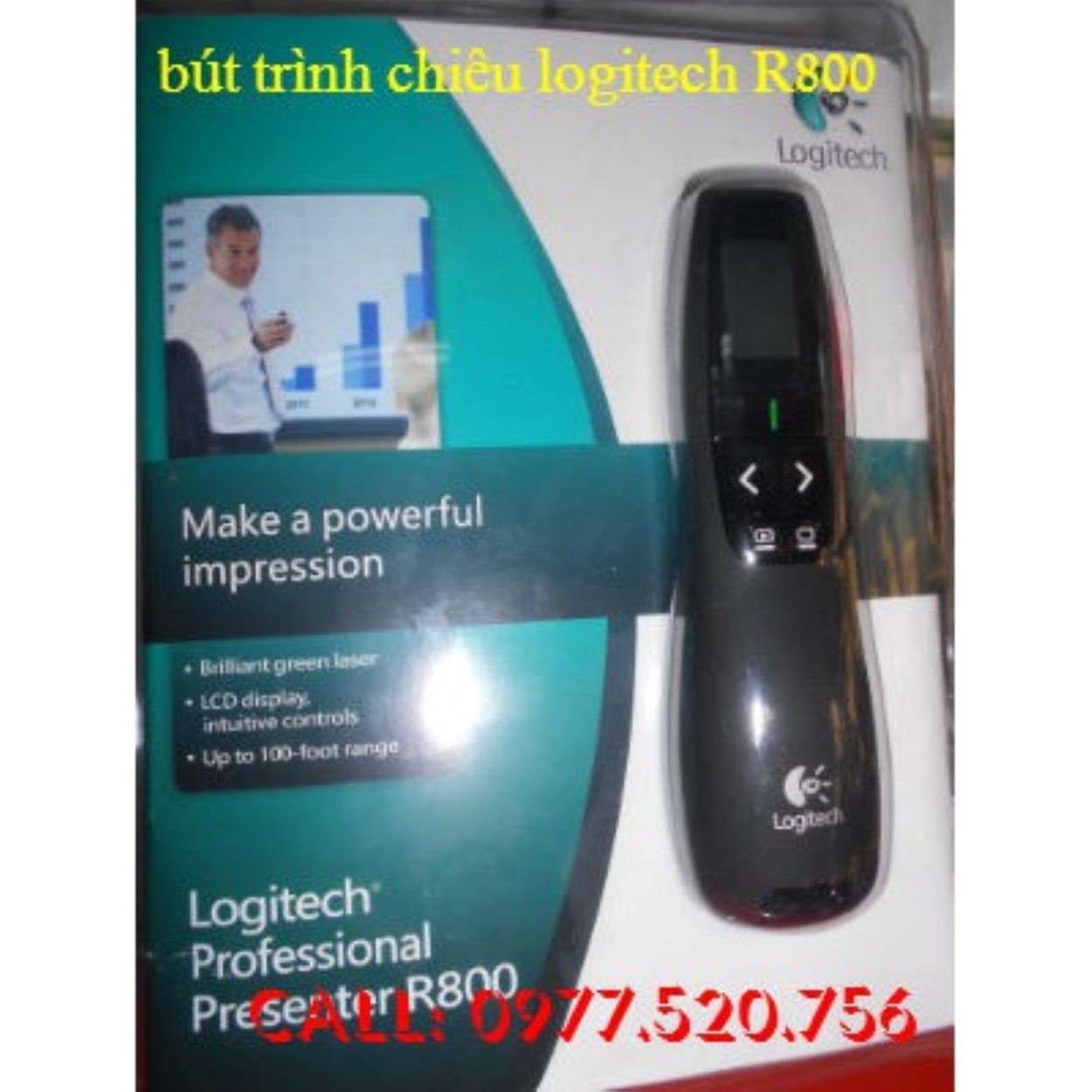 ℗  Bút Trình Chiếu Logitech R400